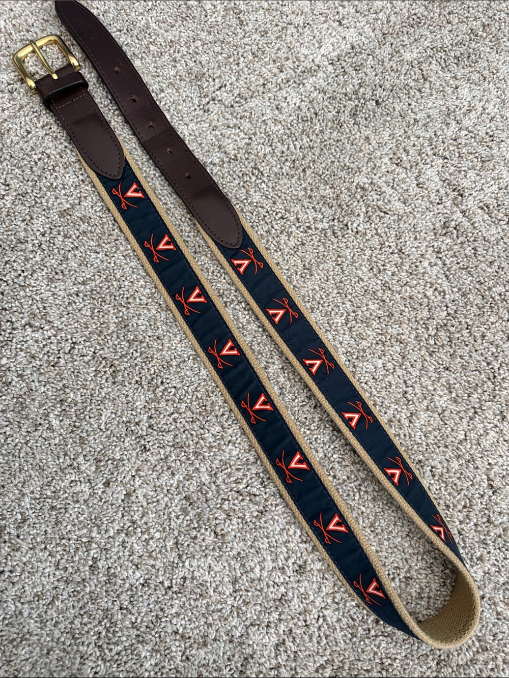 Vineyard Vines UVA Virginia Belt - Picture 6 of 13